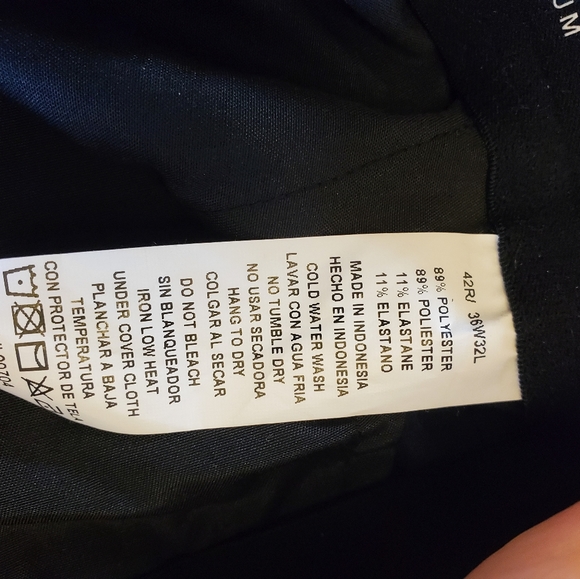 Perry Ellis men's dress pocket on the side size 42R/36W32L - Picture 7 of 8